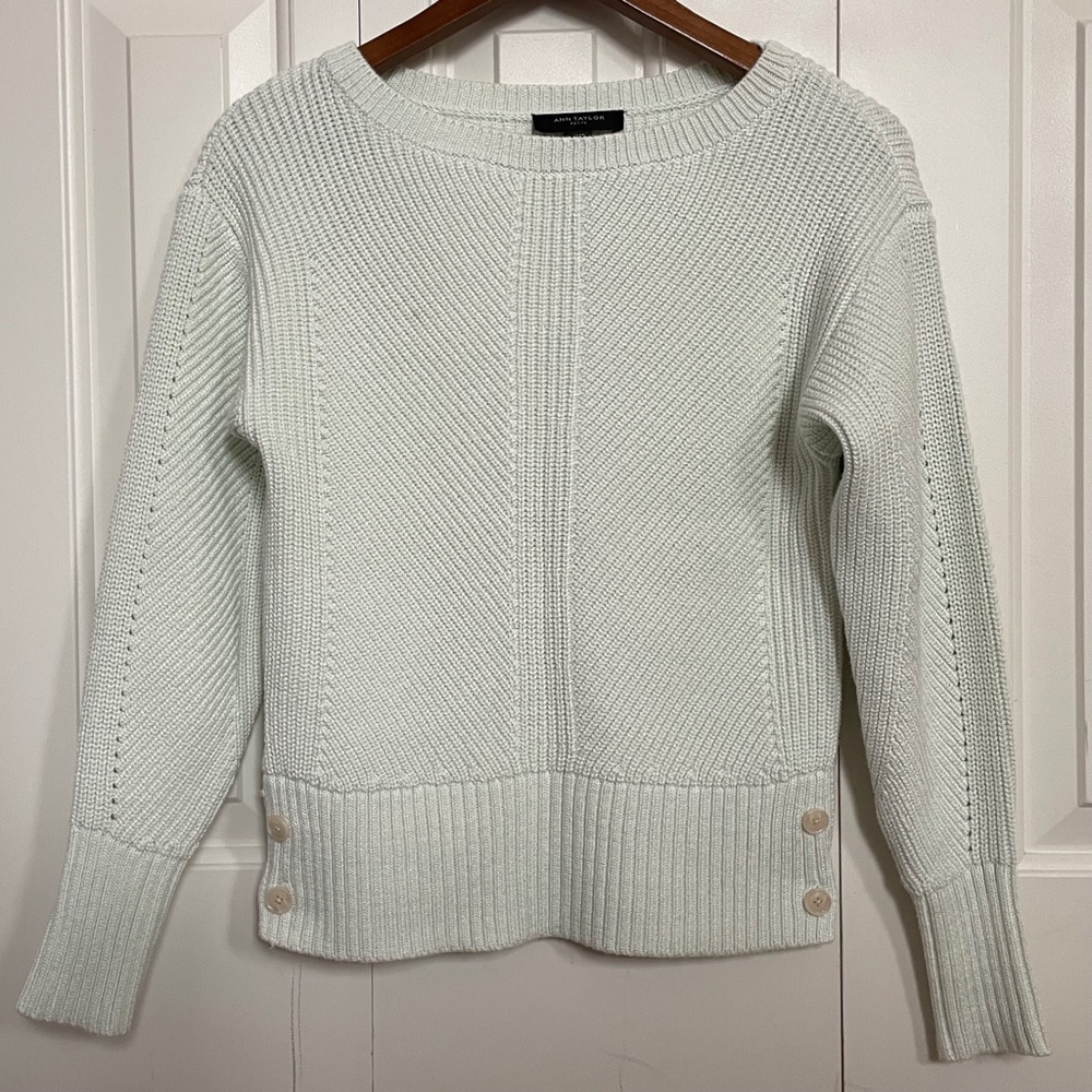 NWT Ann Taylor XSP Crew Neck Sweater